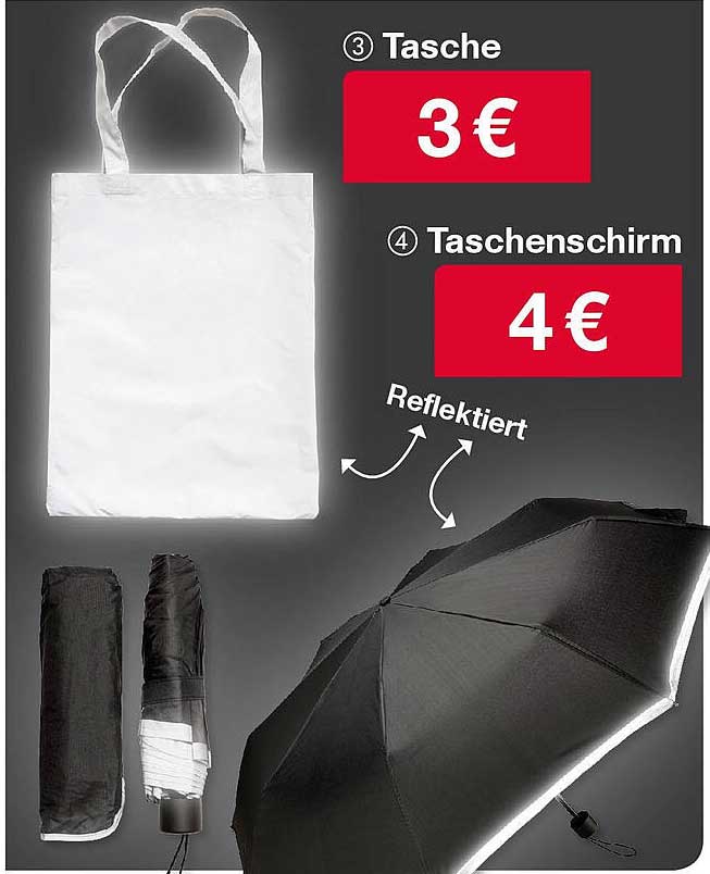 Tasche  
Taschenschirm