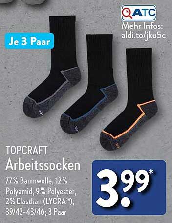 TOPCRAFT Arbeitssocken