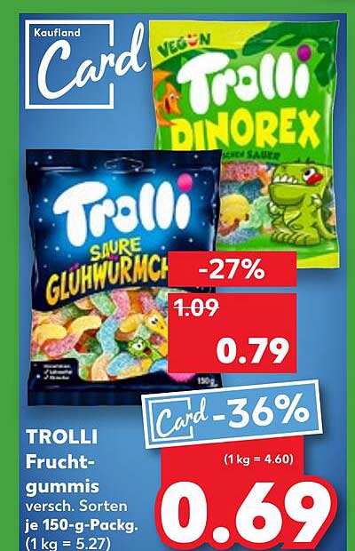 TROLLI Saure Glühwürmchen