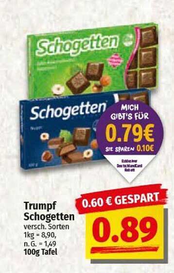 Trumpf Schogetten