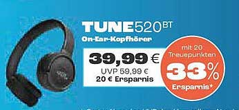 TUNE 520BT On-Ear-Kopfhörer