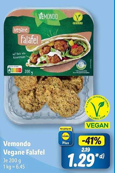 Vemondo Vegane Falafel