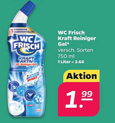 WC Frisch Kraft Reiniger Gel