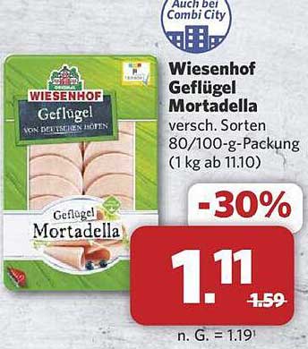 Wiesenhof Geflügel Mortadella