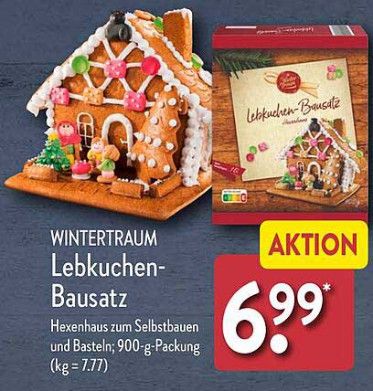 WINTERTRAUM Lebkuchen-Bausatz