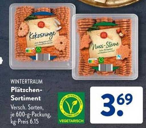 WINTERTRAUM Plätzchen-Sortiment