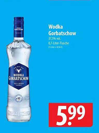 Wodka Gorbattschow