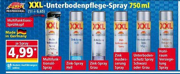 XXL-Unterbodenpflege-Spray