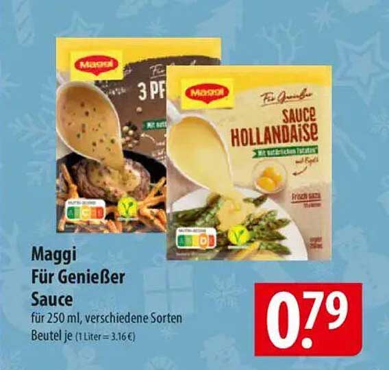 Maggi Für Genießer Sauce