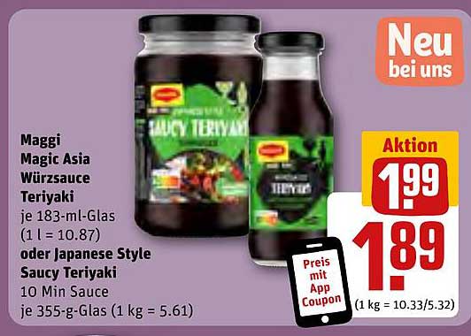 Maggi Magic Asia Würzsauce Teriyaki