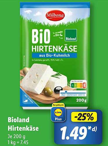 Bioland Hirtenkäse