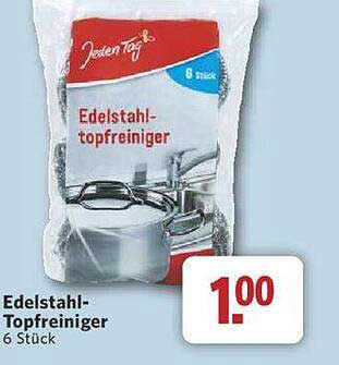 Edelstahl-Topfreiniger