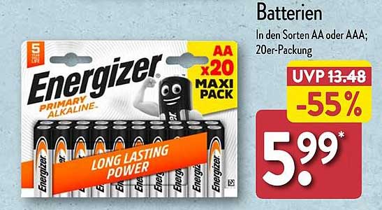 Energizer Batterien