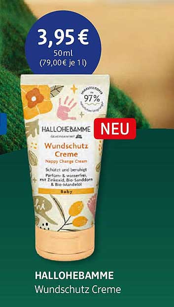 HALLOHEBAMME Wundschutz Creme