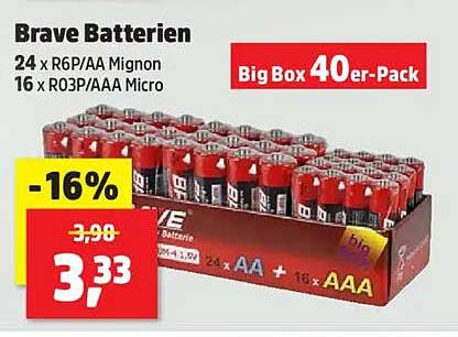 Brave Batterien