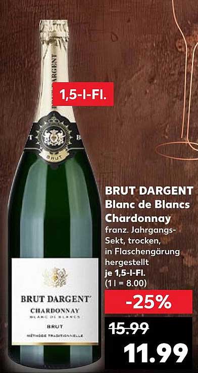 BRUT DARGENT Blanc de Blancs Chardonnay