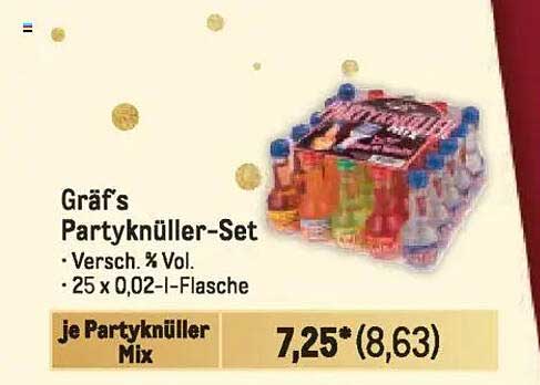 Gräf's Partyknüller-Set