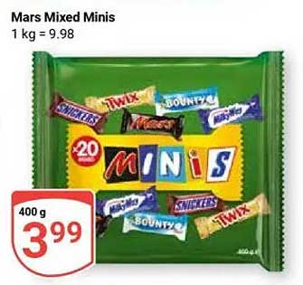 Mars Mixed Minis