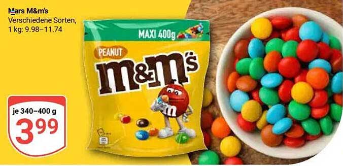 Mars M&M's Peanut