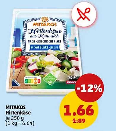 MITAKOS Hirtenkäse