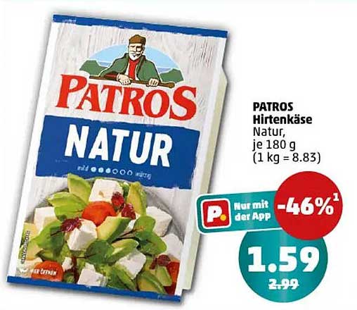 PATROS Hirtenkäse Natur