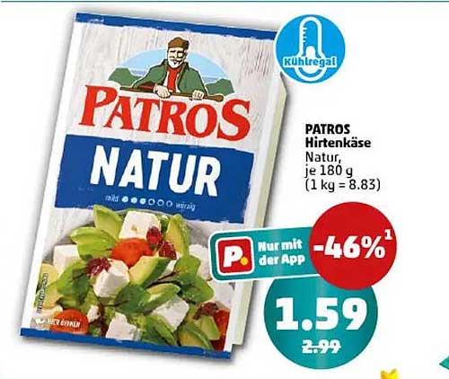 PATROS Hirtenkäse Natur