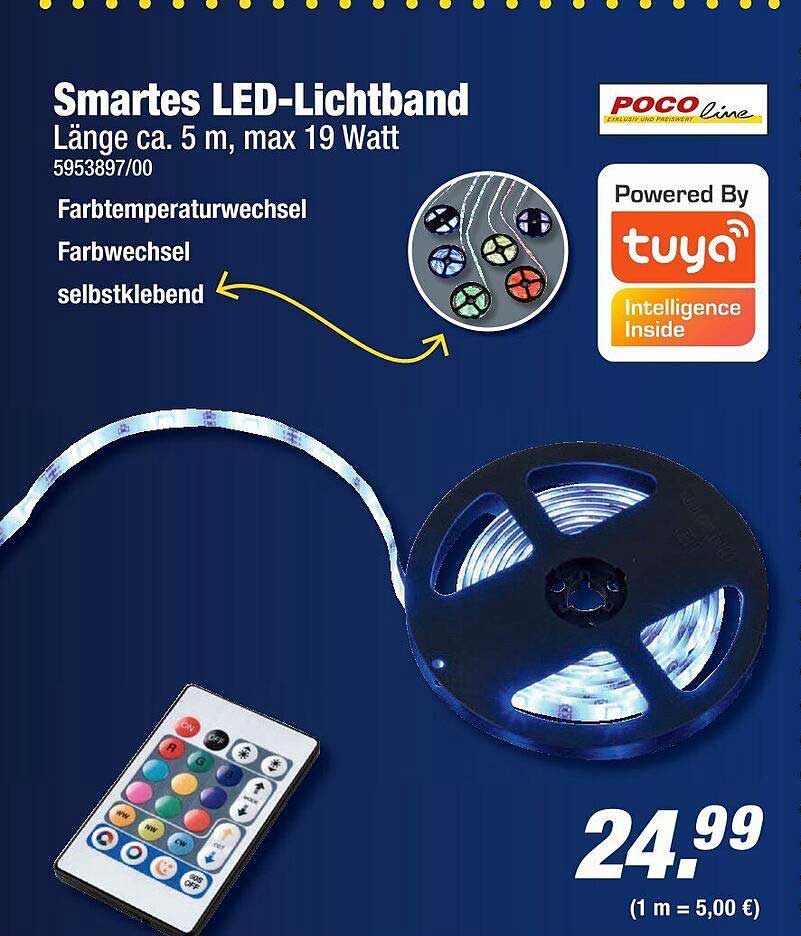 Smartes LED-Lichtband