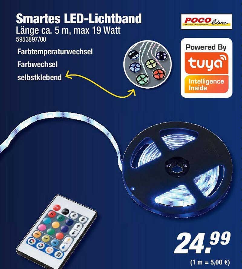 Smartes LED-Lichtband