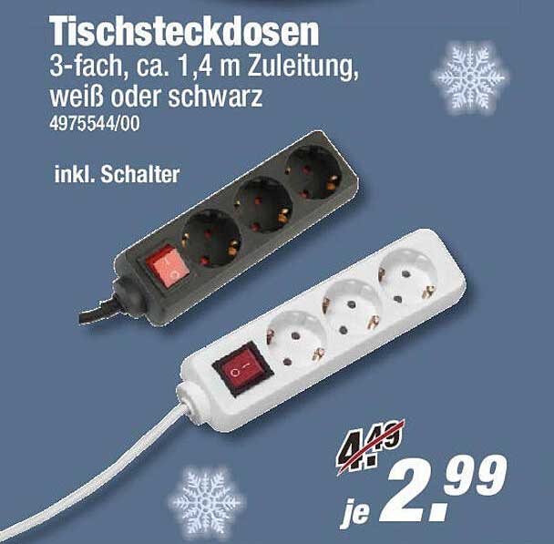 Tischsteckdosen