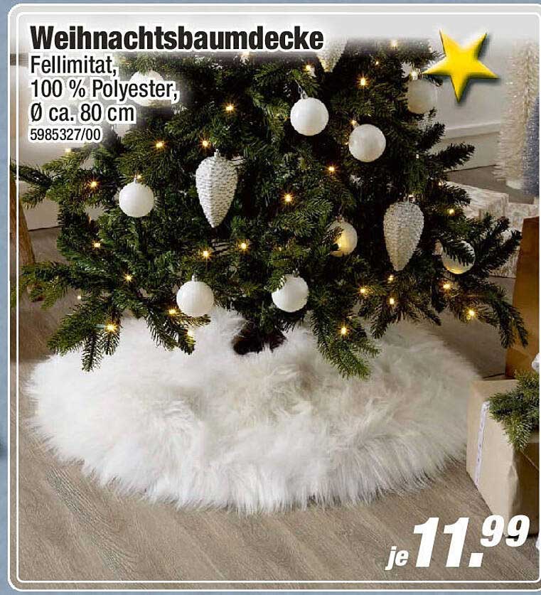 Weihnachtsbaumdecke