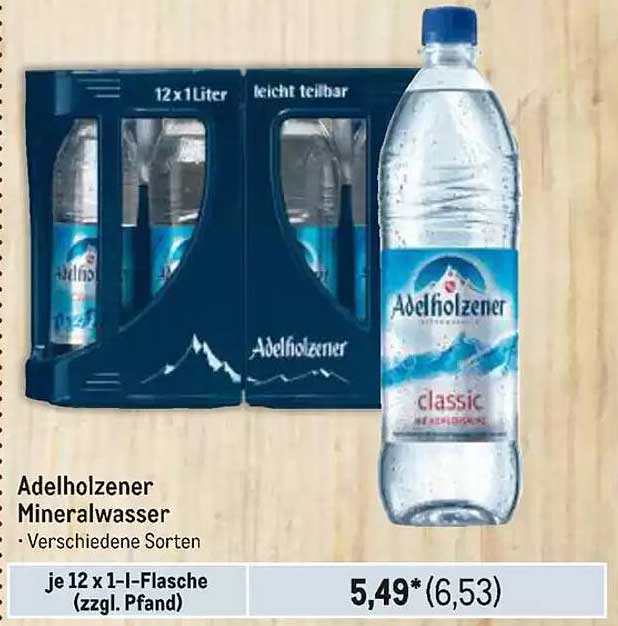 Adelholzener Mineralwasser