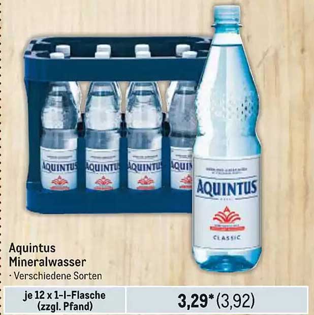 Aquinus Mineralwasser