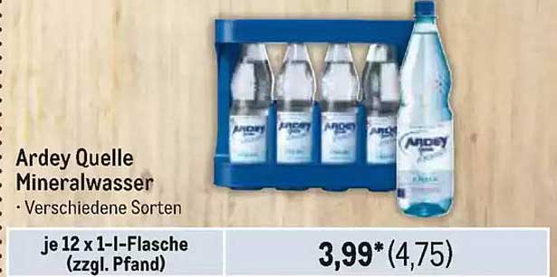 Ardey Quelle Mineralwasser