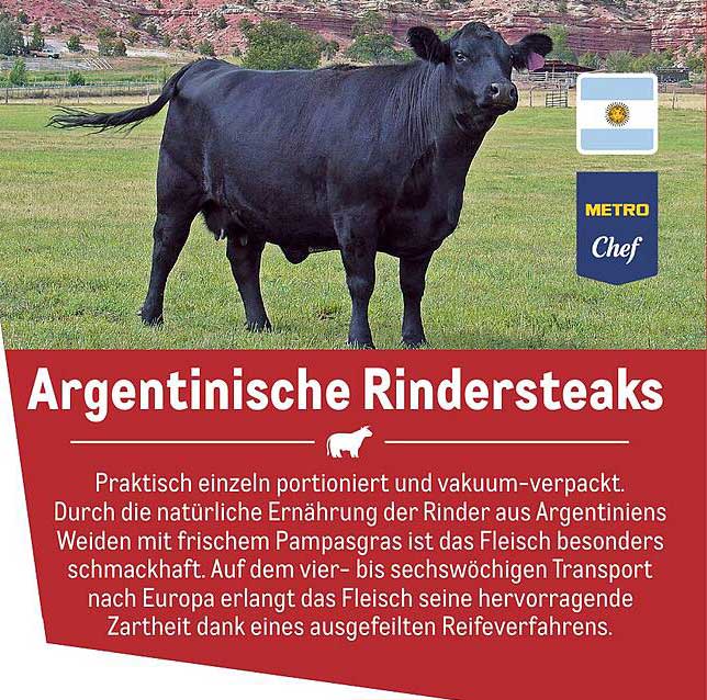 Argentinische Rindersteaks