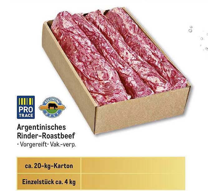 Argentinisches Rinder-Roastbeef