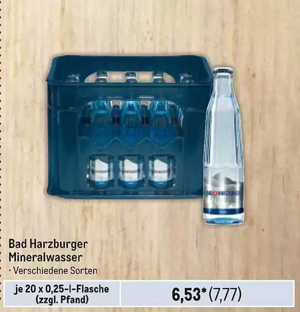 Bad Harzburger Mineralwasser