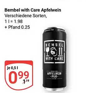 Bembel with Care Apfelwein