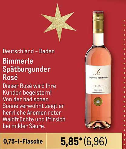 Bimmerle Spätburgunder Rosé