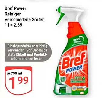 Bref Power Reiniger