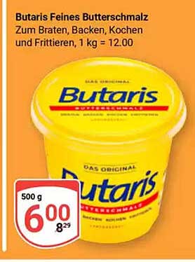 Butaris Feines Butterschmalz