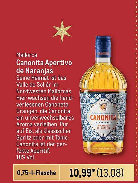 Canonita Aperitivo de Naranjas