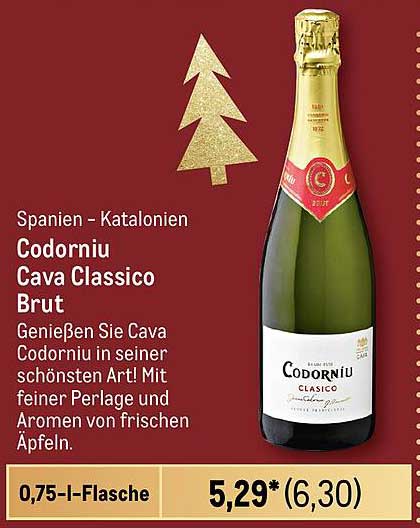 Codorniu Cava Classico Brut