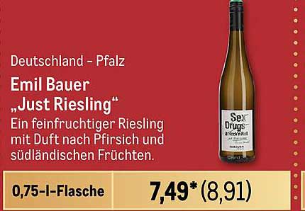 Emil Bauer „Just Riesling“