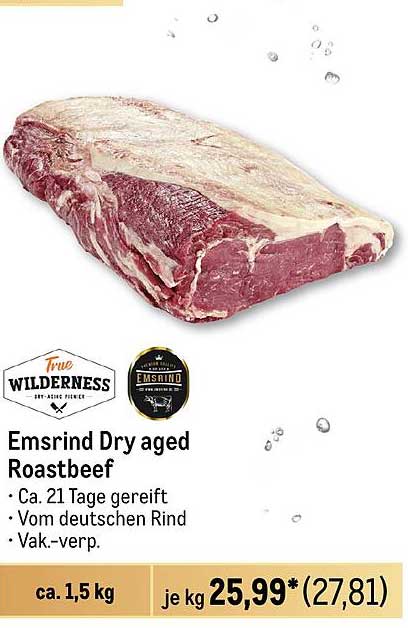 Emsrind Dry aged Roastbeef