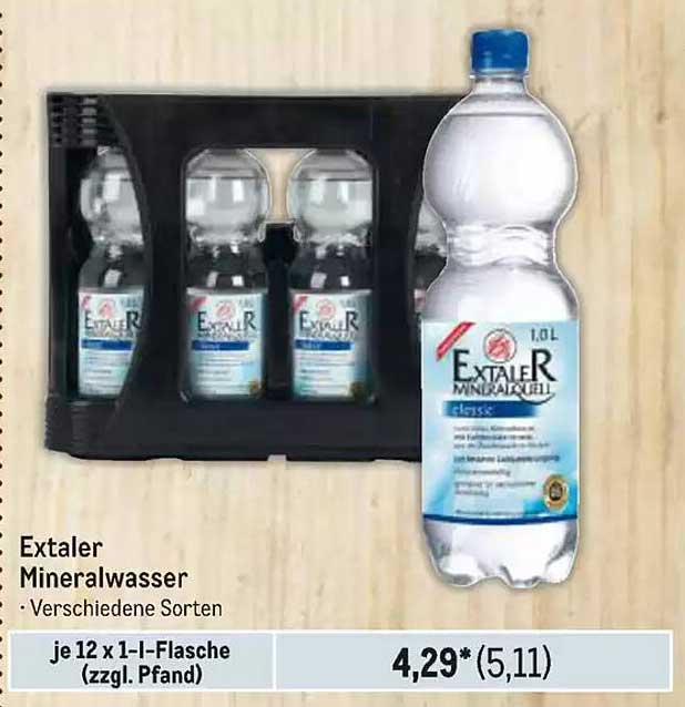 Extaler Mineralwasser