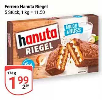 Ferrero Hanuta Riegel