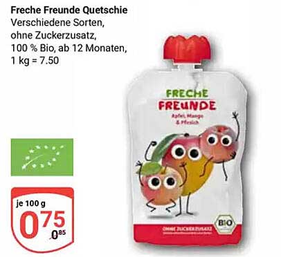 Freche Freunde Quetschie