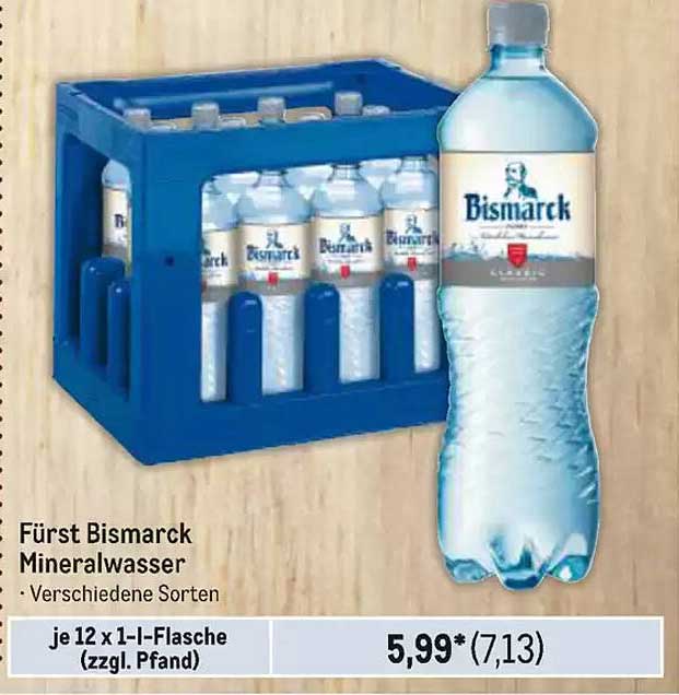 Fürst Bismarck Mineralwasser