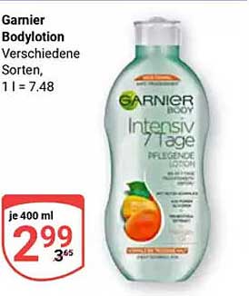 Garnier Bodylotion Intensiv 7 Tage Pflege-Lotion