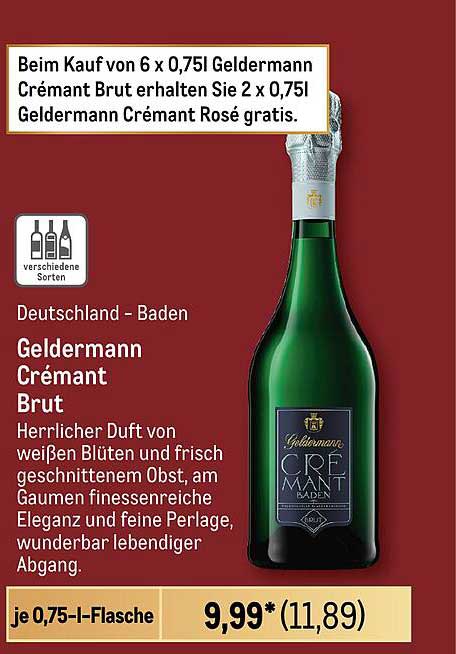 Geldermann Crémant Brut